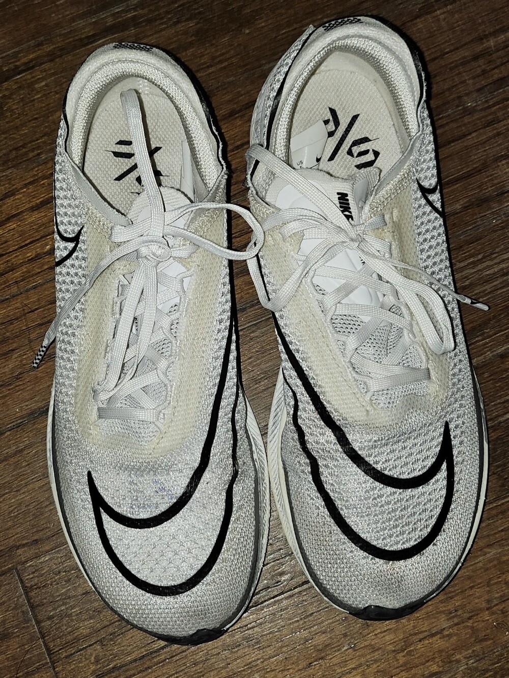 Nike Women’s White and Black Athletic Running Shoes